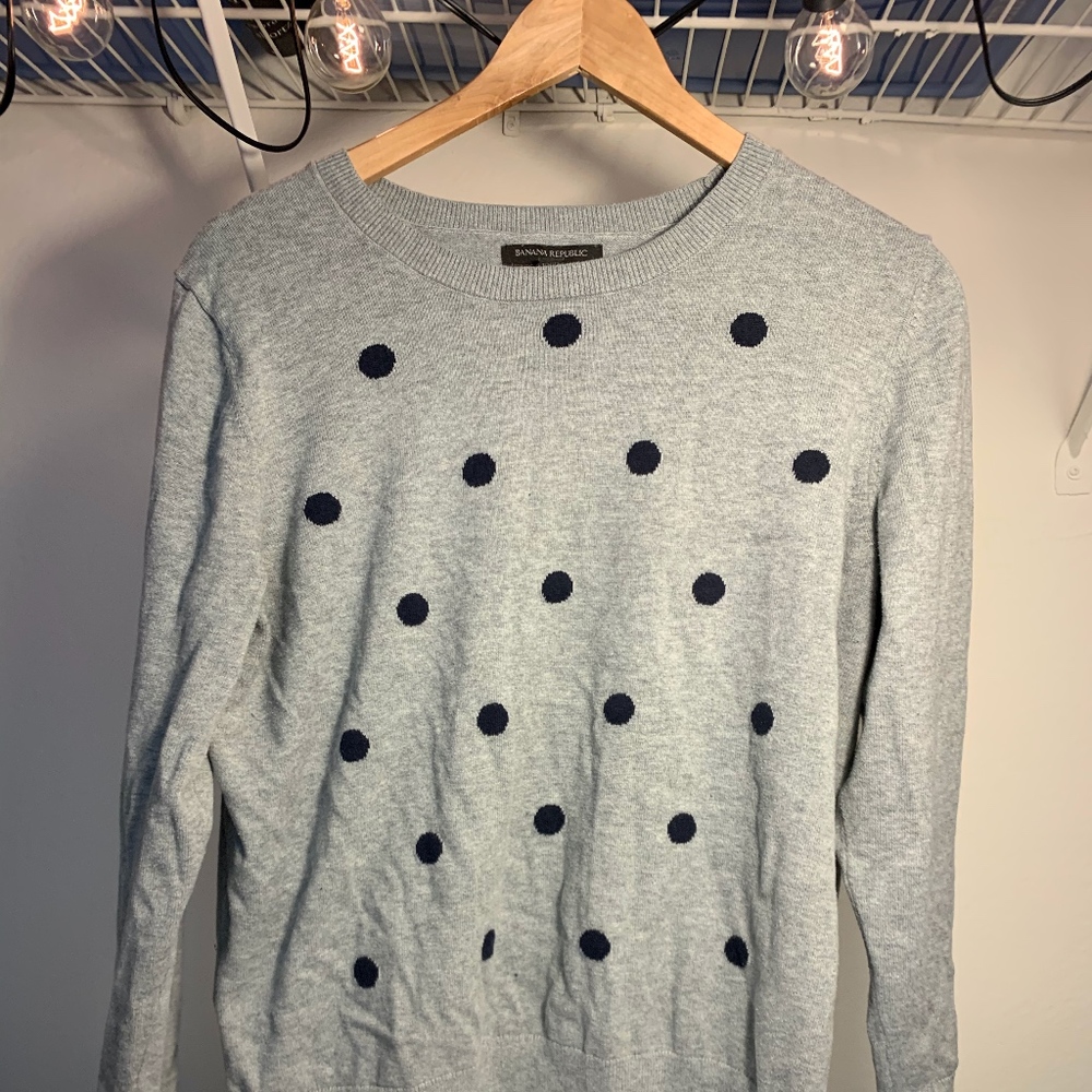 Banana Republic Polka Dot Sweater